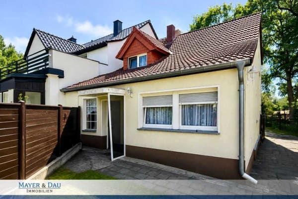 Immobilie in Rüdersdorf bei Berlin - Modernisierungsbedürftiges Einfamilienhaus mit großem Grundstück vor den Toren Berlins! Obj. 10198 - Bild 0