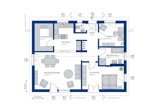 Immobilie in Sankt Goar - Weniger Treppen. Mehr Wohnkomfort. 100 m² auf einer Ebene. - Bild 1