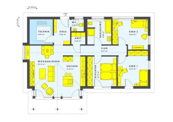 Immobilie in Seeth - LivingHaus - Dein persönlicher Bungalowtraum in Seeth - Bild 3