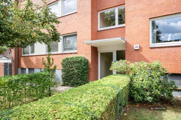 Immobilie in Reinbek - Großzügige 3 Zi.-Wohnung mit Südwest-Balkon & Garage in gepflegter Wohnanlage - Bild 1