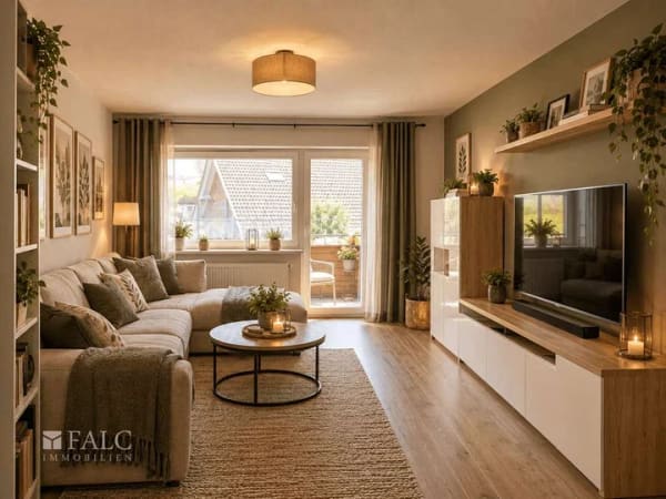 Immobilie in Scheidegg - Wohnen am Kurpark – 2-Zimmer-Wohnung mit Balkon & Garage in Scheidegg - Bild 3