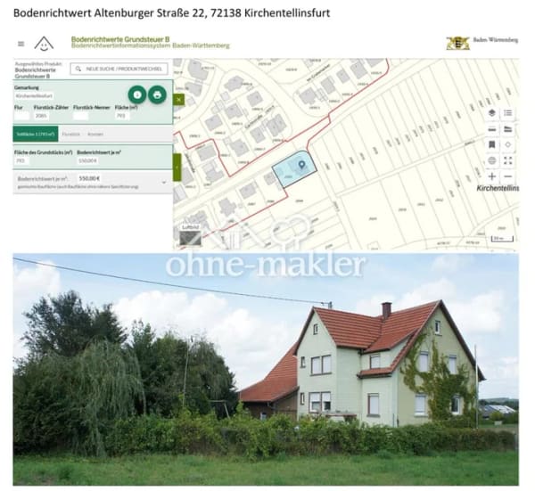 Immobilie in Kirchentellinsfurt - Einfamilienhaus freistehend in Kirchentellinsfurt - Bild 0