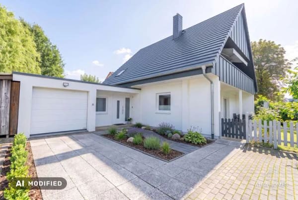 Immobilie in Klempau - Modernisiertes Einfamilienhaus mit großem Garten, Garage, Kamin und Fernwärme in Krummesse - Bild 2