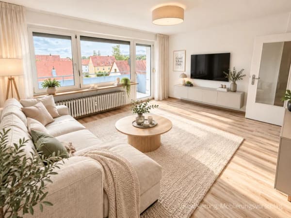 Immobilie in Memmelsdorf - Bezugsfrei & vielseitig – 4-Zimmer-Wohnung mit Balkon in Memmelsdorf - Bild 0