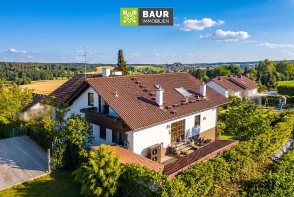 Immobilie in Meßkirch - 360° | Über den Dächern von Meßkirch – 320 m² Wohnen mit beeindruckendem Weitblick - Bild 1