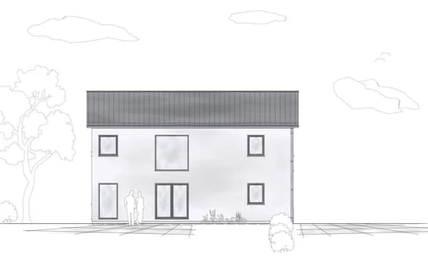 Immobilie in Margetshöchheim - NEUBAUPROJEKT Einfamilienhaus 154 m² inkl. 500 m² Grundstück - Bild 1