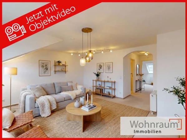 Immobilie in Renningen - Helle 2-Zimmer-Dachgeschosswohnung mit Loggia in ruhiger Lage von Renningen-Malmsheim - Bild 0