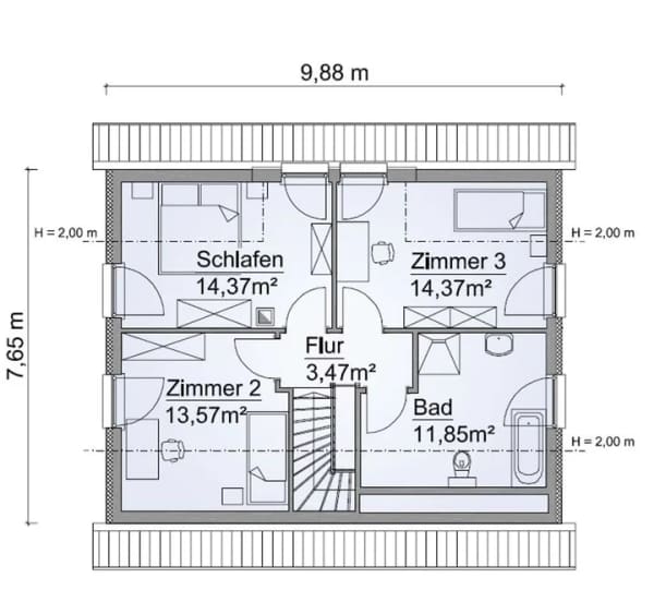 Immobilie in Jersbek - Attraktives KFW 40 Haus in Jersbek mit Grundstücksvermittlung! Neuer Preis Grundstück. - Bild 2