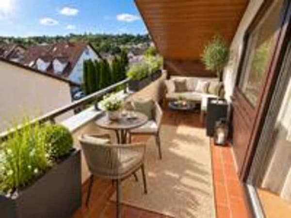 Immobilie in Steinheim an der Murr - Über den Dächern von Steinheim - Wohnen mit Charme, Balkon und Garten - Bild 0