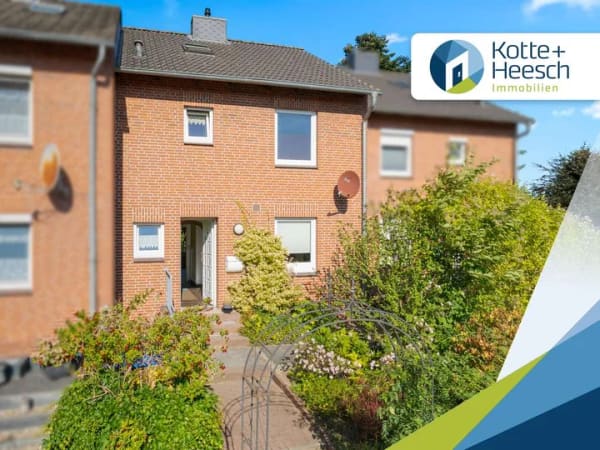 Immobilie in Hohenwestedt - Gemütliches Reihenmittelhaus mit schönem Garten und Vollkeller - Bild 0