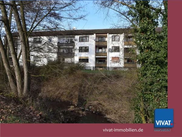 Immobilie in Ranstadt - KÄUFERPROVISIONSFREI! Hochparterre-Wohnung (4 ZKB) mit Gartenanteil, Loggia und Garage. Randlage! - Bild 0