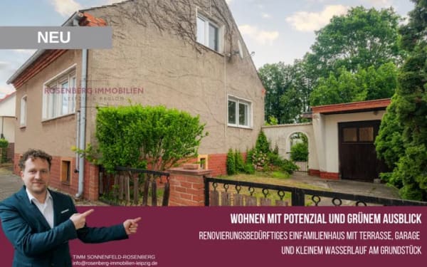 Immobilie in Oranienbaum-Wörlitz - Einfamilienhaus freistehend in Oranienbaum-Wörlitz - Bild 0