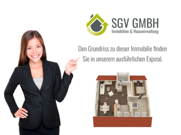 Immobilie in Laufen - Attraktive 2-Zimmer-Etagenwohnung mit Balkon in Laufen - Bild 3