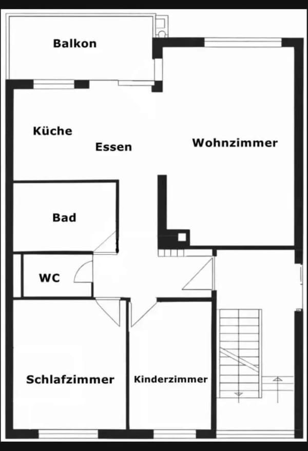 Immobilie in Affalterbach - Wunderschöne 3,5-Zimmer-Wohnung im Grünen  - Bild 1