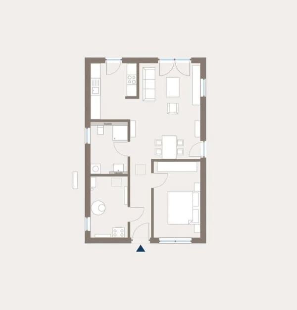Immobilie in Schmittweiler - Individuell geplanter Bungalow Cozy 3 l - Flexibilität trifft gehobene Ausstattung - Bild 2