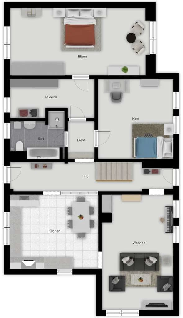 Immobilie in Beltheim - Ein Zuhause, in dem das Leben Platz hat - 302 m² Wohnfläche, Garten & Garagen in traumhaft ruhiger L - Bild 1