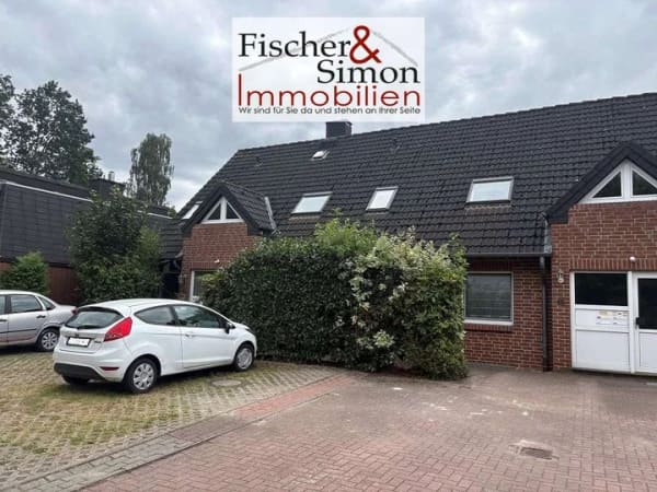 Immobilie in Nienburg/Weser - Nienburg-Reihenendhaus mit zwei separaten Apartments sowie Loggia u. Garten in bahnhofsnaher Lage! - Bild 0