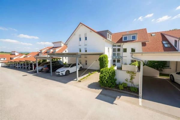 Immobilie in Aach - Bezugsfreie 3,5-Zimmer-Erdgeschosswohnung mit Balkon und Carport in Ortsrandlage von Aach - Bild 0