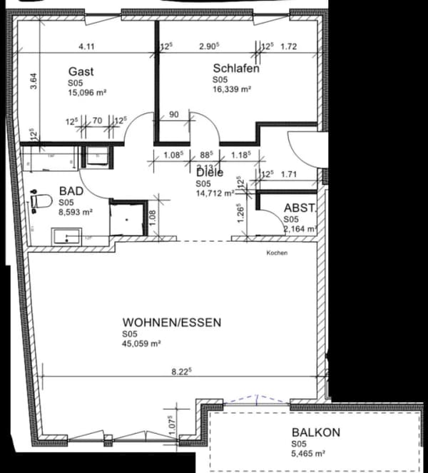 Immobilie in Rosdorf - Modern wohnen bei Göttingen: 107 m², A+, Geothermie, KNX, Balkon & Carport - Bild 1