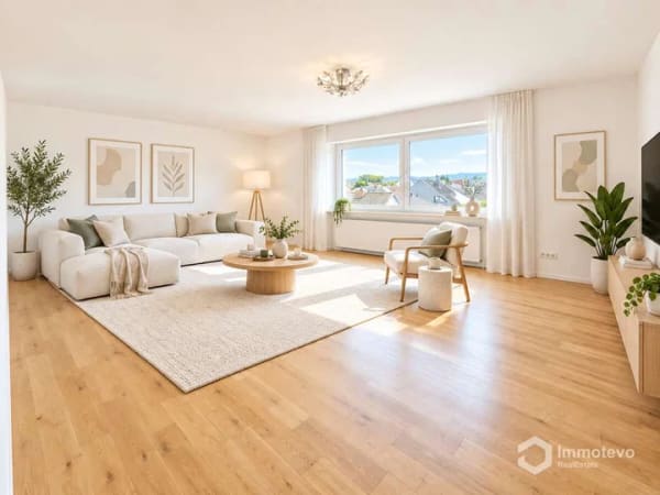 Immobilie in Dannstadt-Schauernheim - Gepflegte 3-Zimmer-Wohnung mit Balkon/Terrasse, Stellplatz im modernisierten Wohnhaus - Bild 0