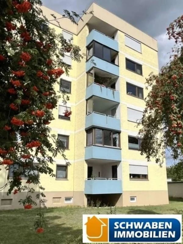 Immobilie in Niederstotzingen - BARRIEREARM & RUHIG GELEGEN: 3-Zimmer-Wohnung mit Loggia u. Garage in Niederstotzingen zu verkaufen - Bild 0