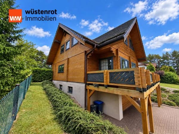 Immobilie in Jatznick - Ein Zuhause mit Charakter – exklusives Holzhaus mit Traumgarten und besonderem Wohlfühlambiente - Bild 1