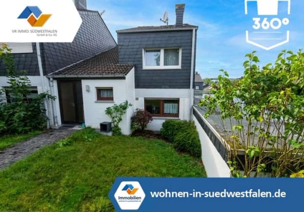Immobilie in Meinerzhagen - VR Immo: Gemütliches Einfamilienhaus mit Garage - Bild 0