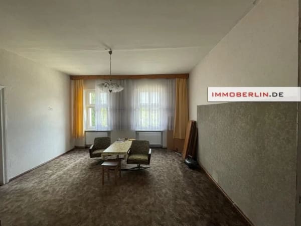 Immobilie in Zehdenick - IMMOBERLIN.DE - Sanierungsbedürftiges Haus mit Nebengebäuden und Südgarten in naturverbundener Lage - Bild 4