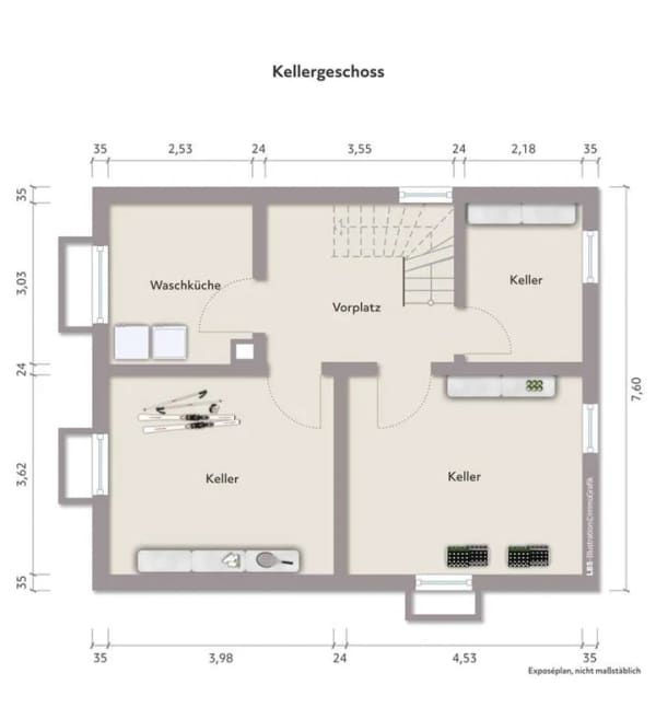 Immobilie in Gottmadingen - Freistehendes Einfamilienhaus mit Garten, Nahwärme und guter Anbindung in Gottmadingen-Ebringen - Bild 2