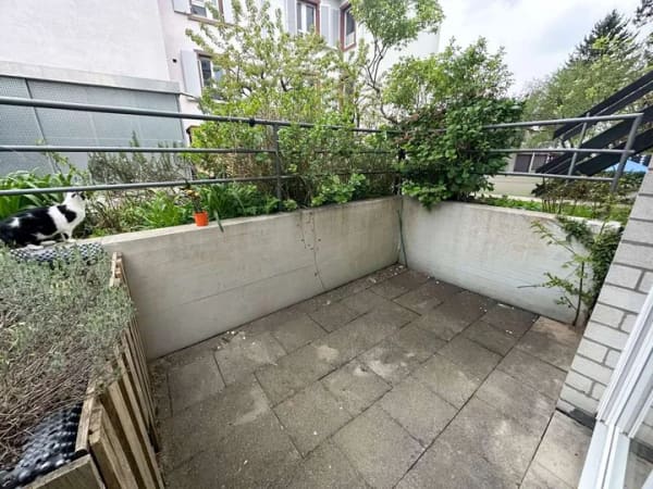 Immobilie in Freiburg im Breisgau - Souterrain-Einheit mit Terrasse in Freiburg-Zähringen | ca. 33 m² - Bild 2