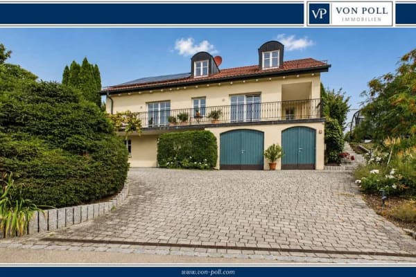 Immobilie in Gablingen - Ein Haus mit Charakter – besonderer Architektur, Weitblick und viel Raum - Bild 0