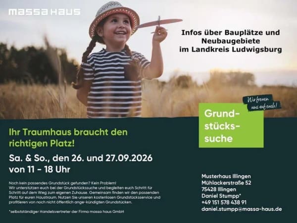 Immobilie in Sersheim - Familienglück in Sersheim planen - Bild 1