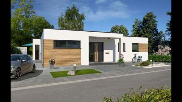 Immobilie in Münchhausen - Fertighaus Bungalow in Münchhausen - individuell projektiert und schlüsselfertig - Bild 0