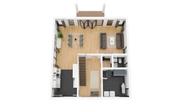 Immobilie in Münchhausen - Projektierte Stadtvilla in Münchhausen mit 4 Zimmern - Bild 2