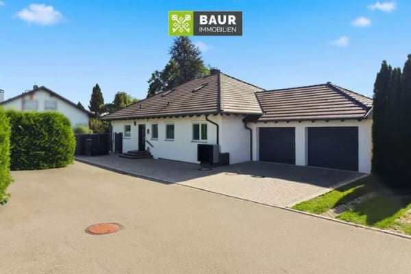 Immobilie in Burgrieden - 360° I Modern, großzügig, bezugsfrei – Bungalow mit Einliegerwohnung und großem Grundstück - Bild 0