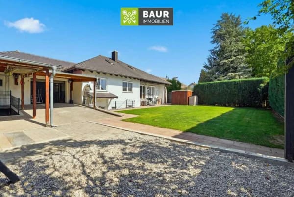 Immobilie in Burgrieden - 360° I Modern, großzügig, bezugsfrei – Bungalow mit Einliegerwohnung und großem Grundstück - Bild 4