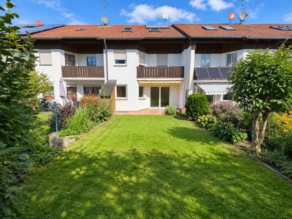 Immobilie in Schwabhausen - Viel Platz für die Familie - Reihenmittelhaus mit Studio, Hobbyraum und Einzelgarage in Schwabhausen - Bild 0