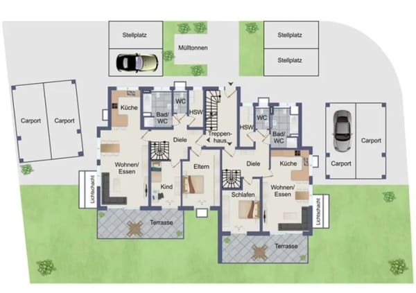 Immobilie in Wehringen - 3 ZKB EG Wohnung in Top Lage von Wehringen  - Bild 2