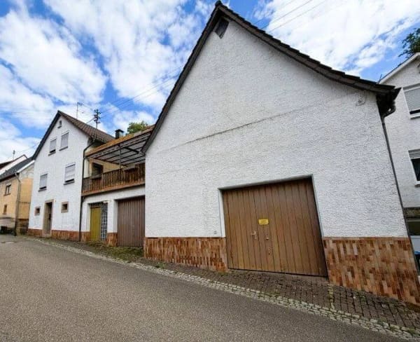 Immobilie in Billigheim - Wohngebäude mit angebauter Scheune in Billigheim - Bild 1