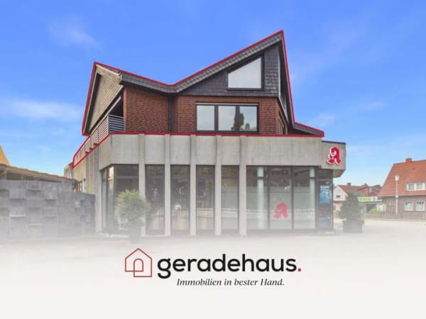 Immobilie in Wietmarschen - Großzügig wohnen mit besonderem Charme - Obergeschosswohnung im ehemaligen Bankgebäude - Bild 0