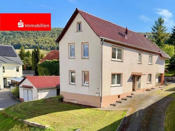 Immobilie in Treffurt - Praktisches Ein-/Zweifamilienhaus mit schönem Grundstück - Bild 0