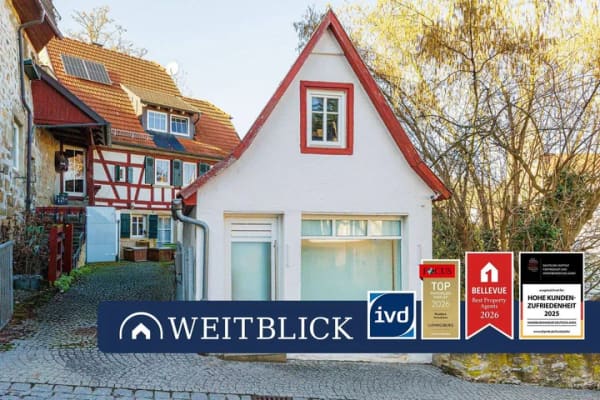 Immobilie in Marbach am Neckar - WEITBLICK: Tiny Haus & Altstadtflair in Bestlage! - Bild 0