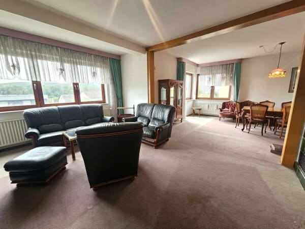 Immobilie in Bad Wildungen - Großzügige 3 Zimmer Wohnung mit Balkon und Weitblick in Bad Wildungen - Bild 1