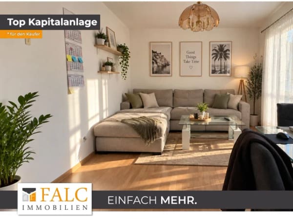 Immobilie in Fürth - ATTRAKTIVE 2-ZIMMER-WOHNUNG MIT BALKON, AUFZUG und TIEFGARAGENSTELLPLATZ - Bild 1