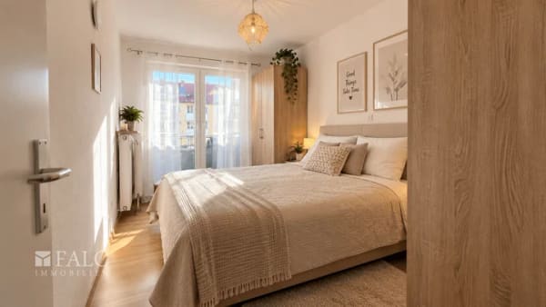 Immobilie in Fürth - ATTRAKTIVE 2-ZIMMER-WOHNUNG MIT BALKON, AUFZUG und TIEFGARAGENSTELLPLATZ - Bild 3