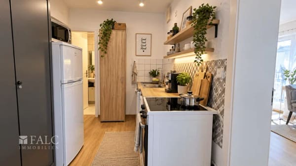 Immobilie in Fürth - ATTRAKTIVE 2-ZIMMER-WOHNUNG MIT BALKON, AUFZUG und TIEFGARAGENSTELLPLATZ - Bild 4