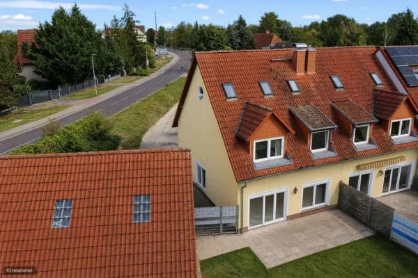 Immobilie in Biederitz - Reihenendhaus mit 5 Zimmern, Kamin, Garten & Garage in Biederitz - Bild 1