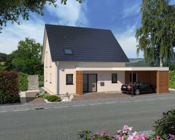 Immobilie in Aichstetten - Herbstaktion-attraktives Einfamilienhaus Kfw 40 mit Bodenplatte und Baugrundstück in Aichstetten - Bild 1