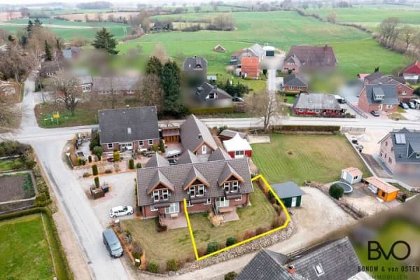 Immobilie in Blekendorf - Auf einer Ebene – Erdgeschosswohnung mit ca. 150 m² Garten - Bild 2