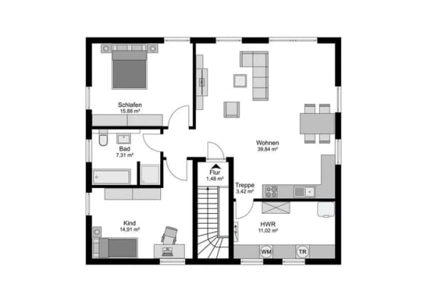 Immobilie in Tüßling - Zweifamilienhaus in Tüßling - Projekt nach Ihren Wünschen - Bild 2